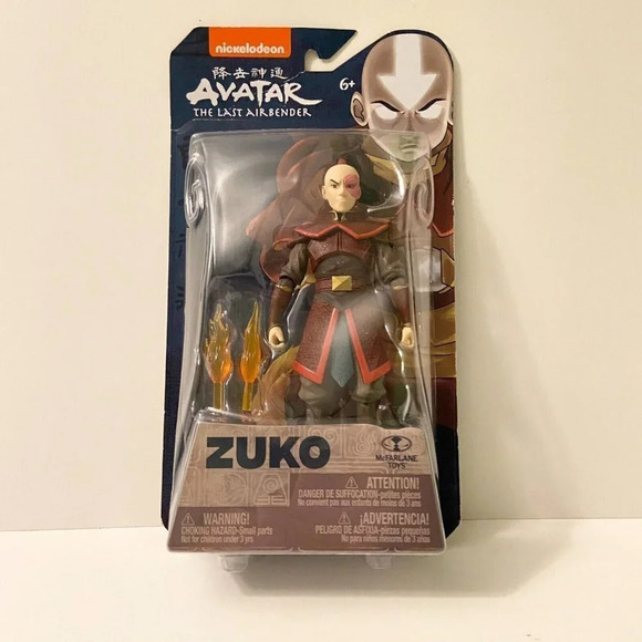 2021 Avatar The Last Airbender Zuko 6 Inch Tall  Action Figure McFarlane Toys - Picture 1 of 16